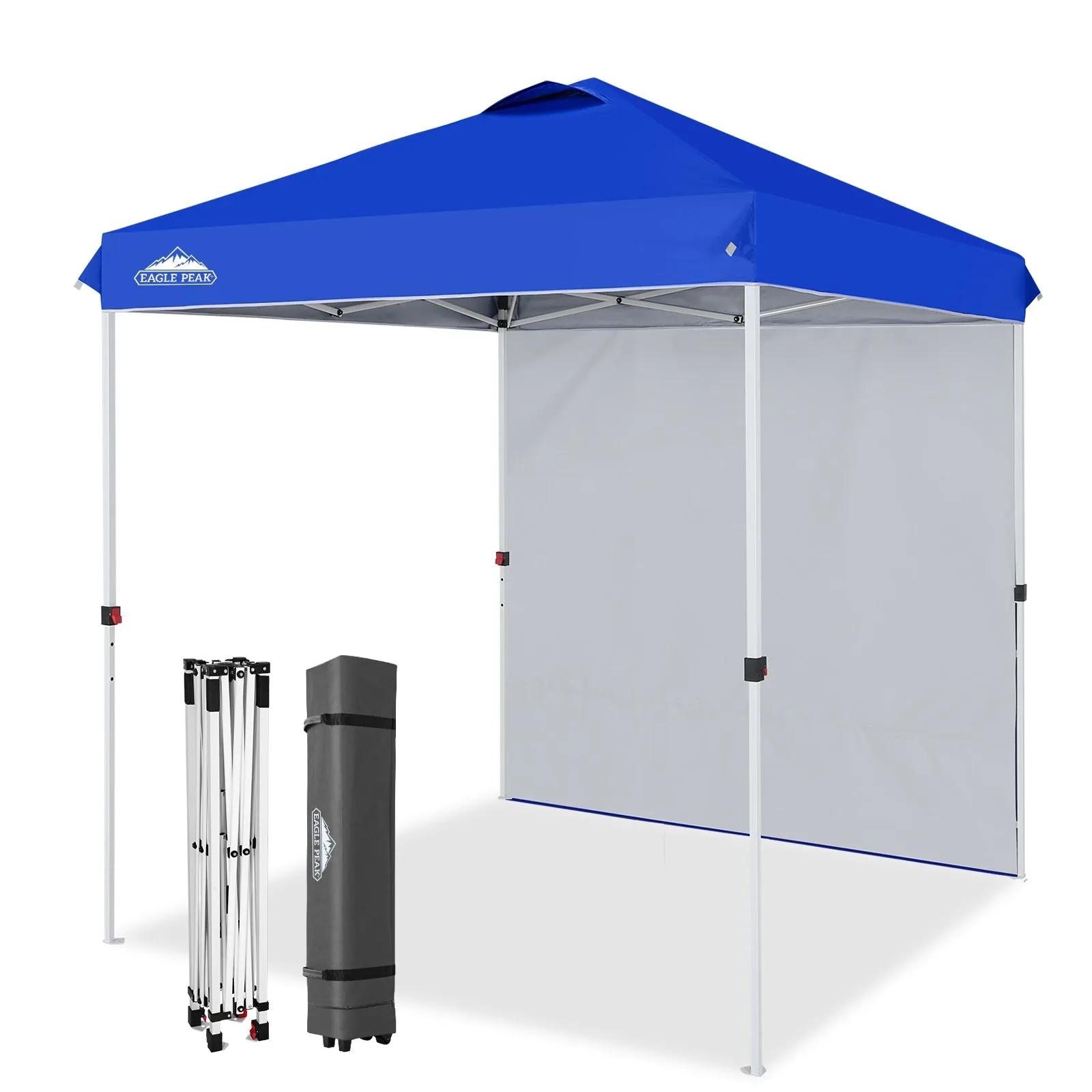 6.6x6.6 Pop Up Canopy Tent with Sidewall