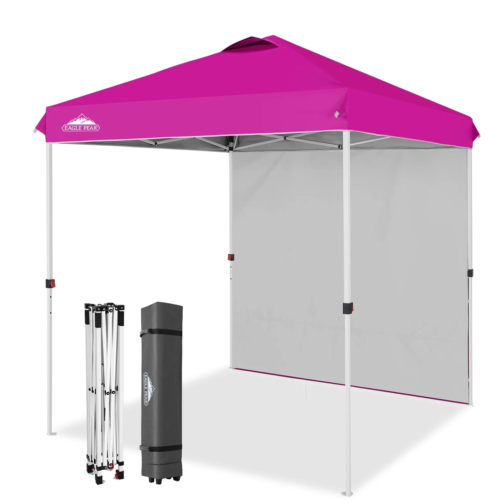 6.6x6.6 Pop Up Canopy Tent with Sidewall