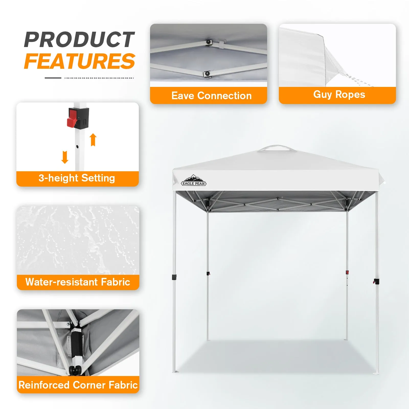6.6x6.6 Pop Up Canopy Tent