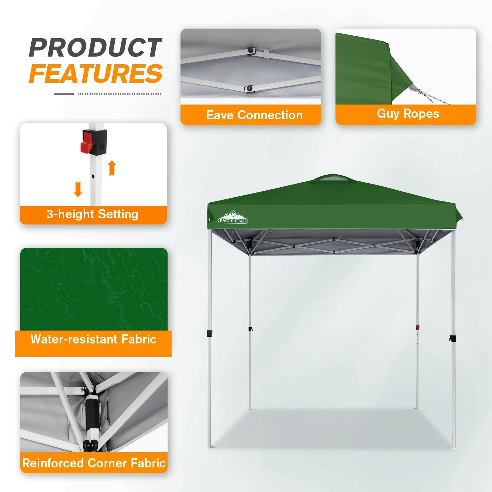 6.6x6.6 Pop Up Canopy Tent