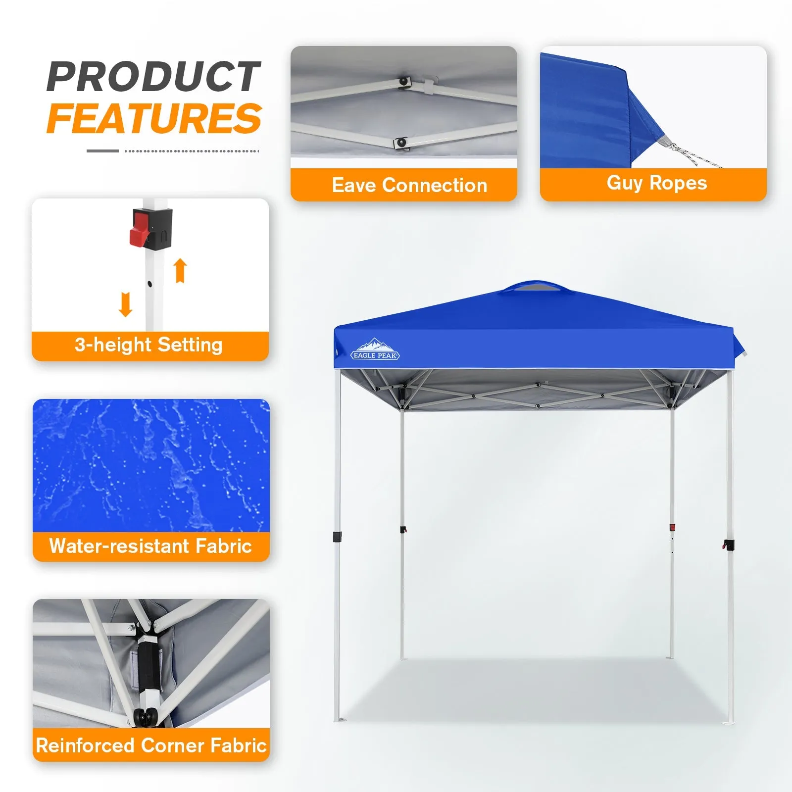 6.6x6.6 Pop Up Canopy Tent