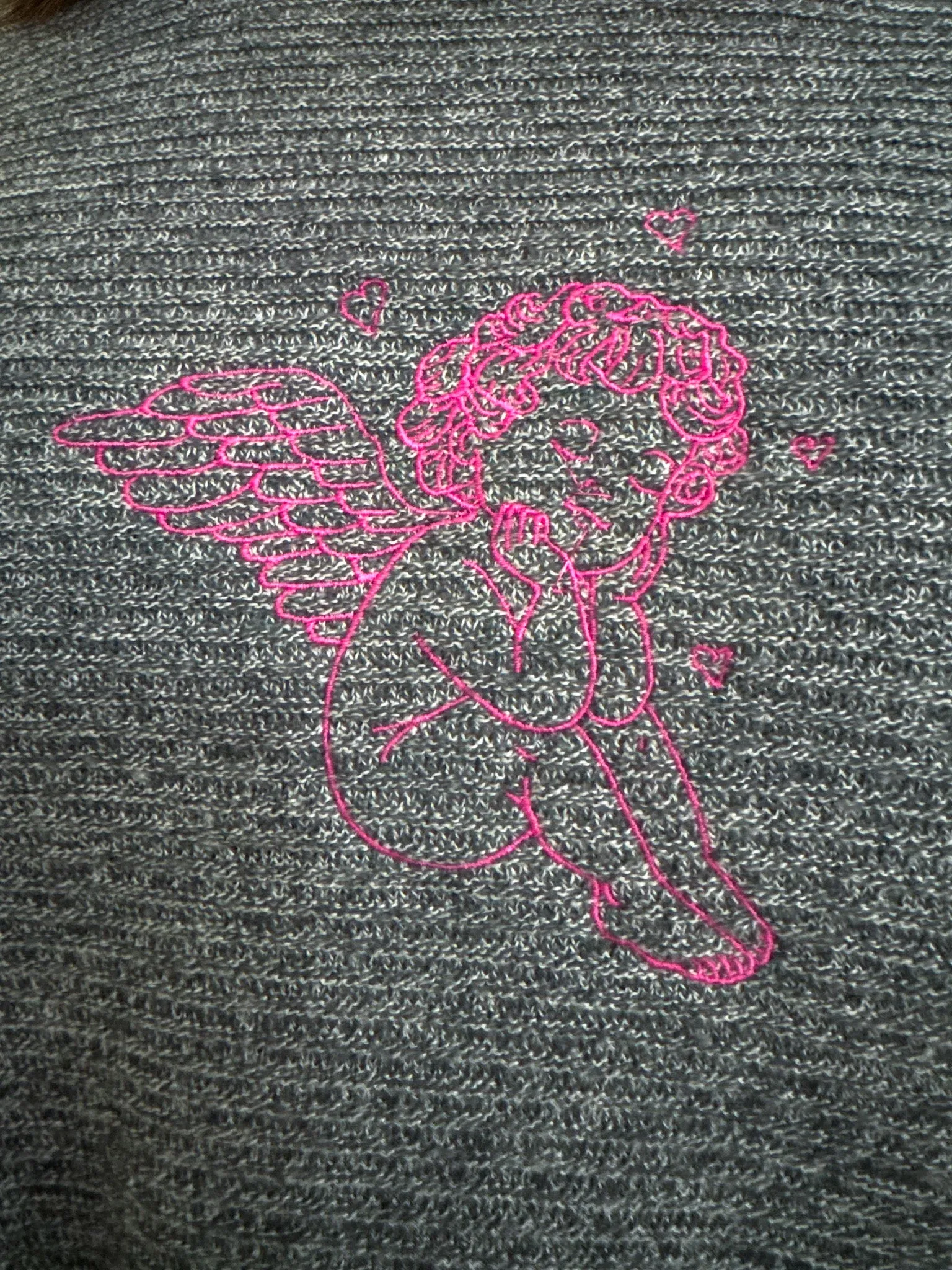 Angel Baby Grey Sweater M