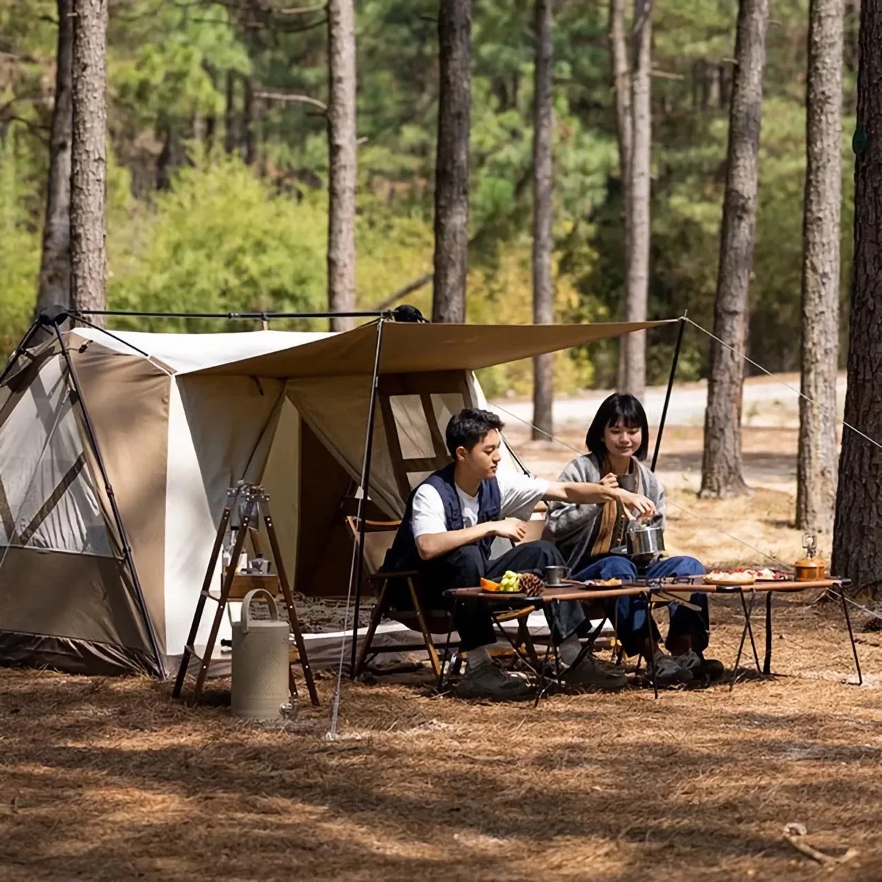 Automatic A-Type Outdoor Camping Tent