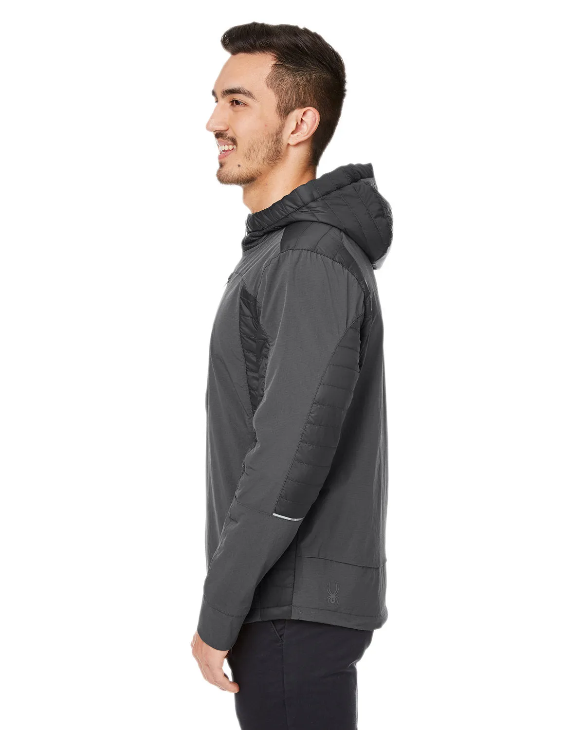Custom Spyder Men's Powerglyde Jackets, Polar