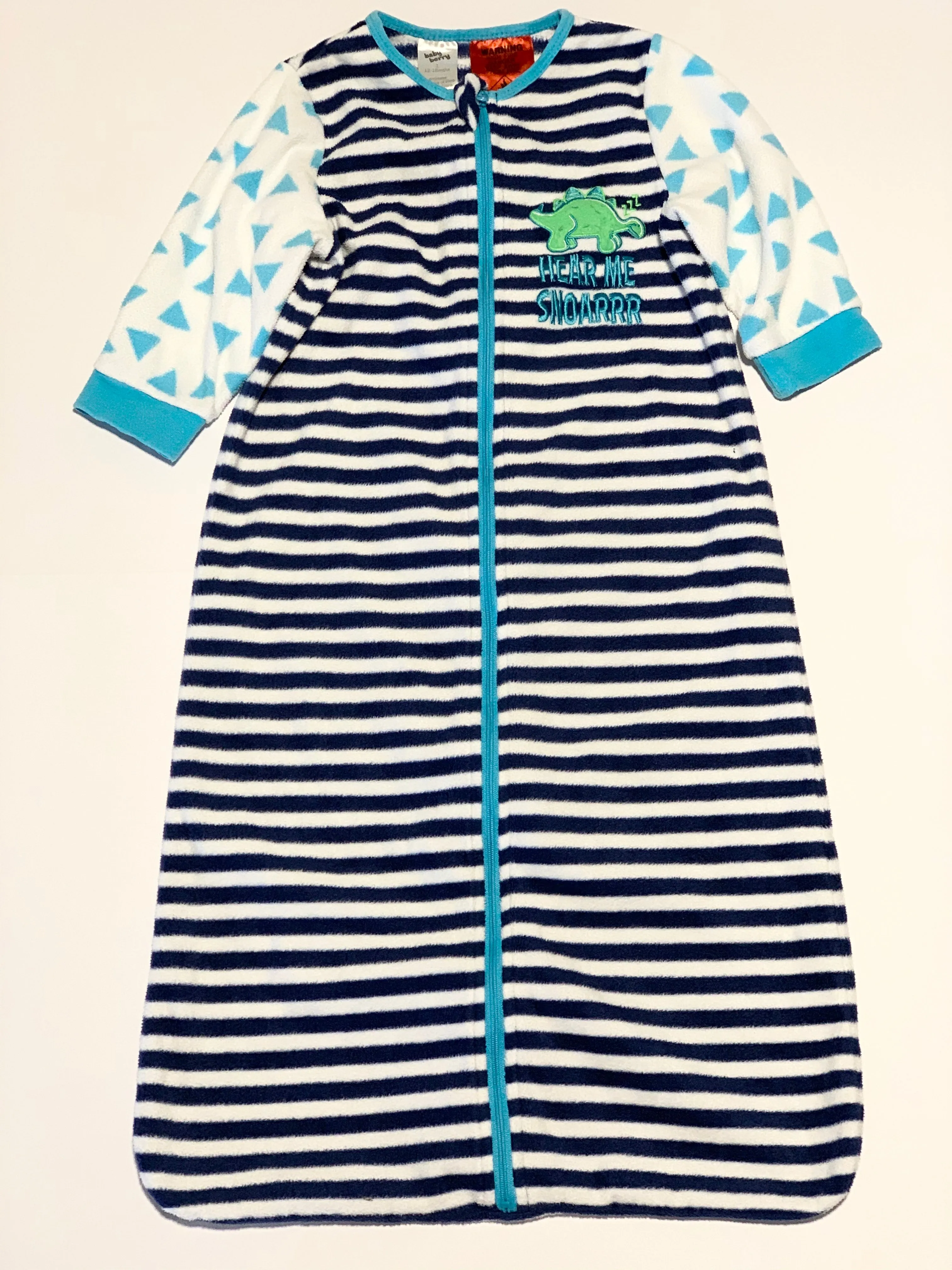 Fleece winter sleeping bag - Size 1