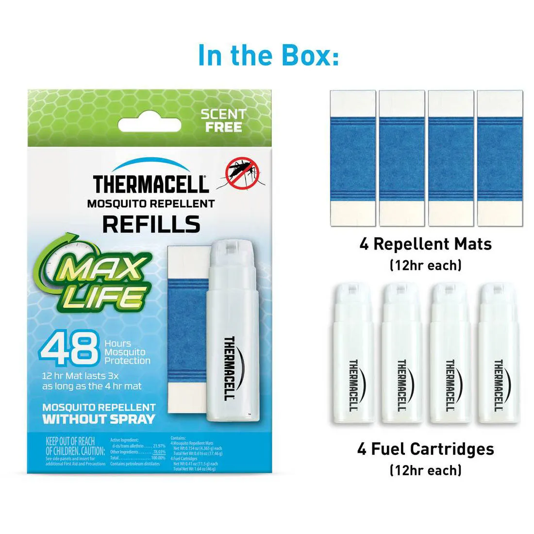 Max Life Mosquito Repellent Refill - 48 Hours