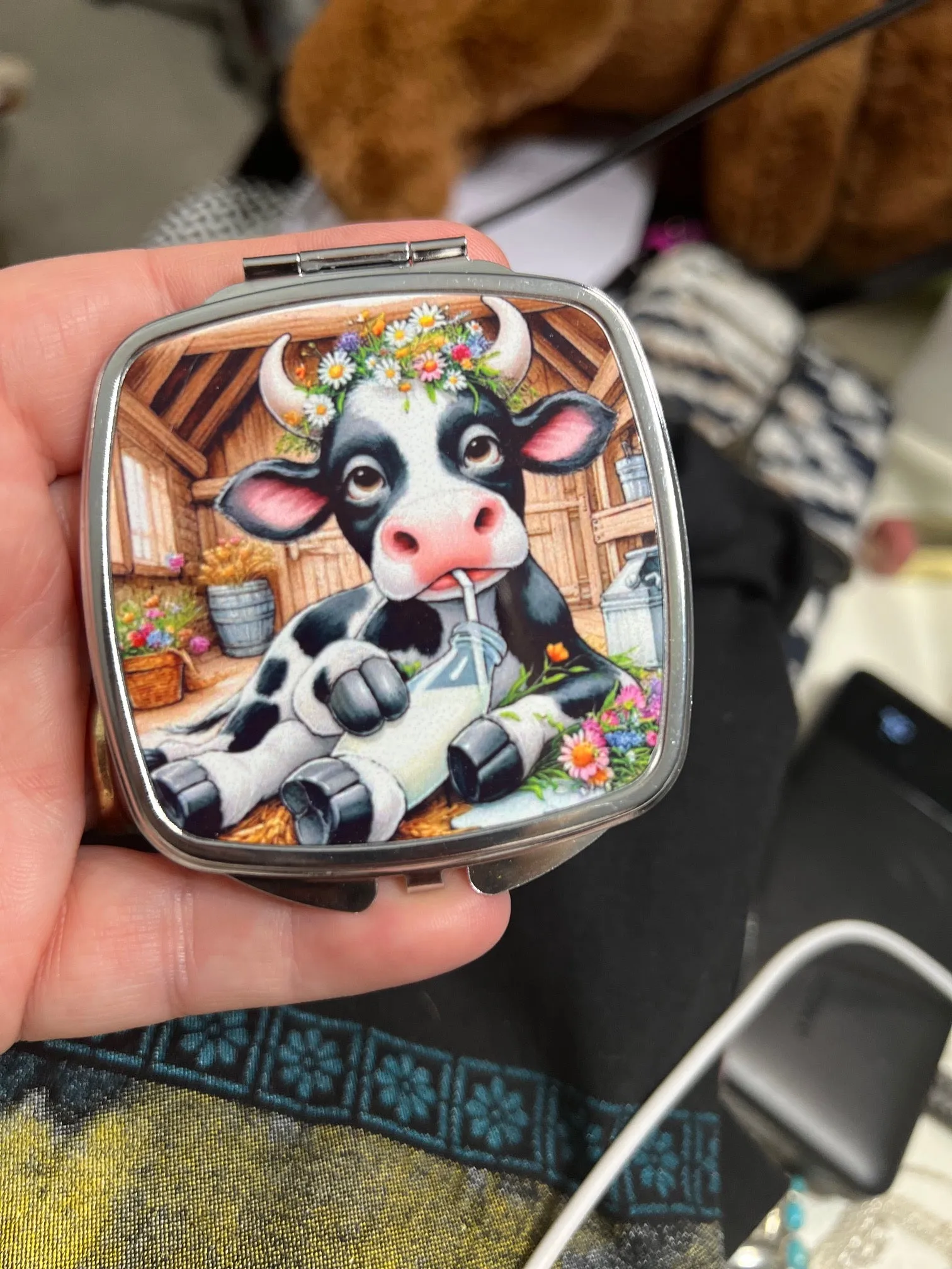 Mirrored Compacts - Square