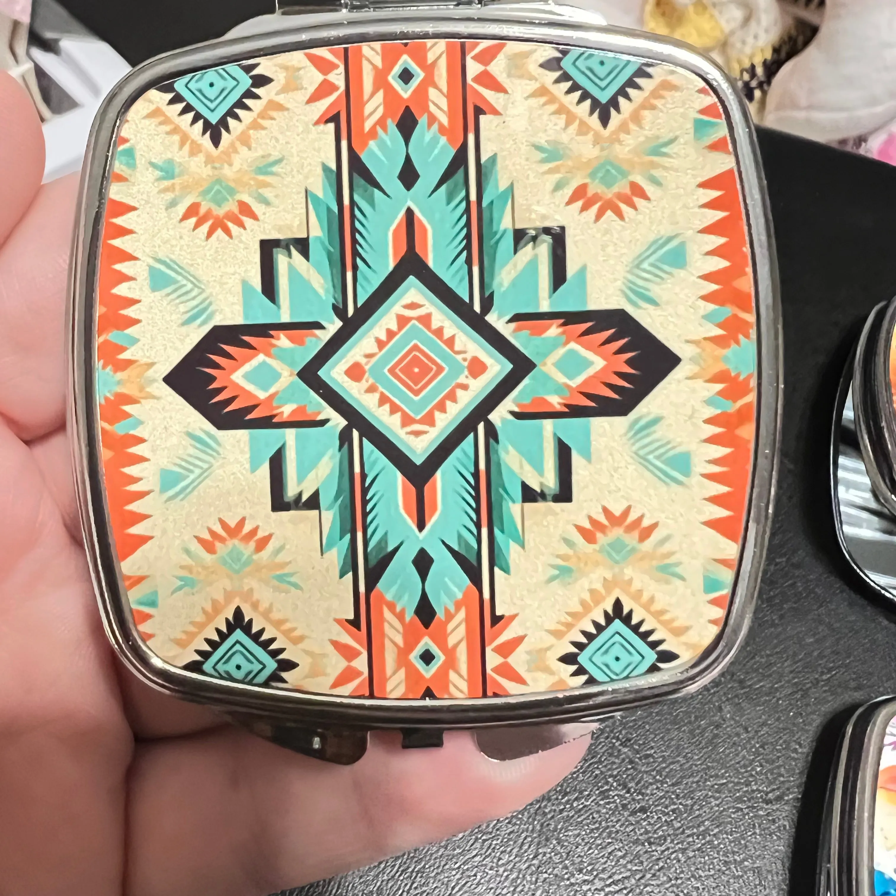 Mirrored Compacts - Square