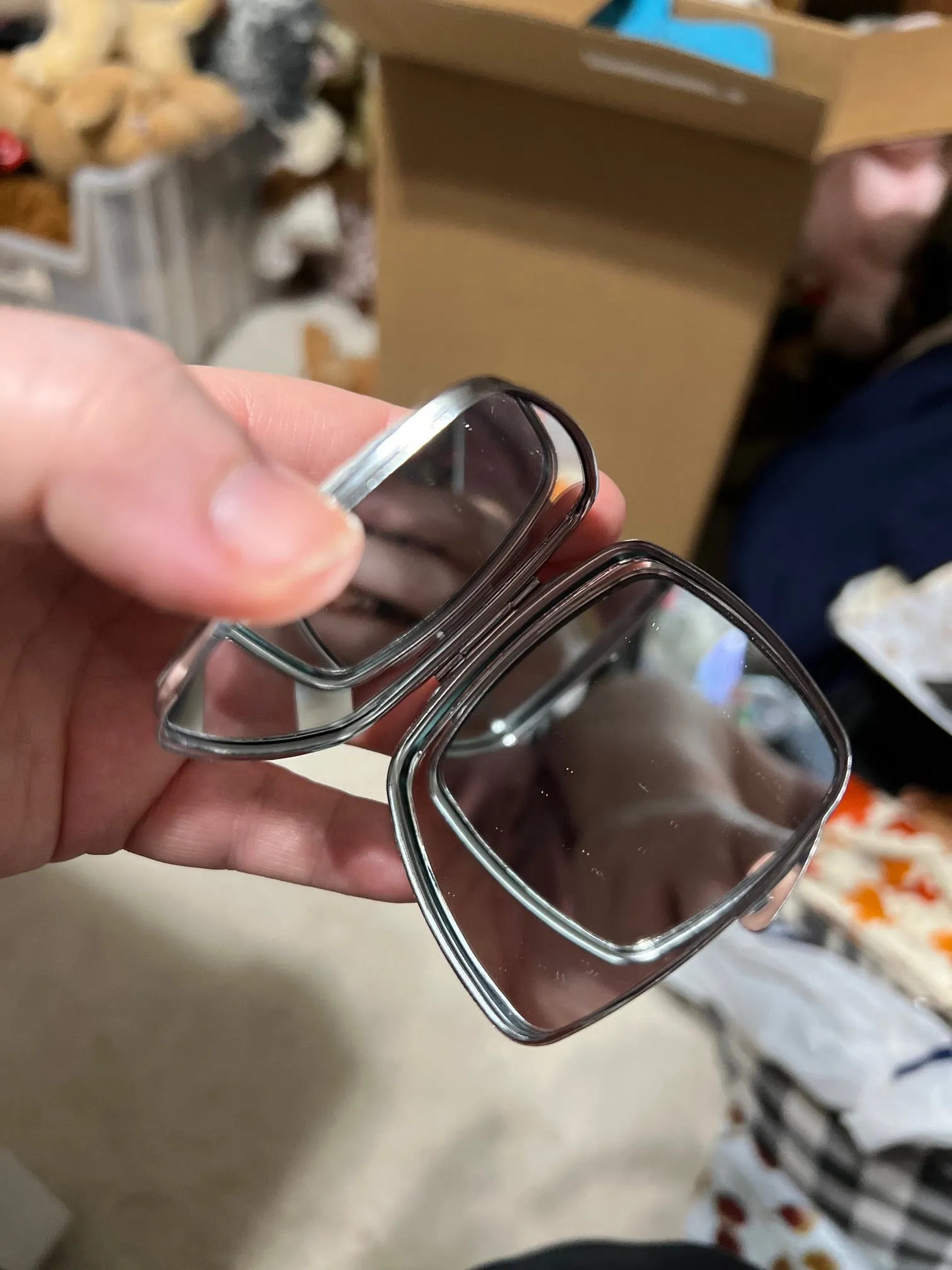 Mirrored Compacts - Square