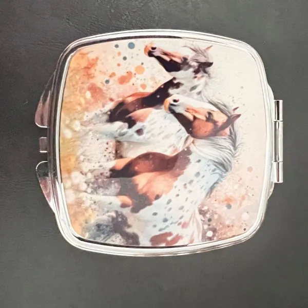 Mirrored Compacts - Square