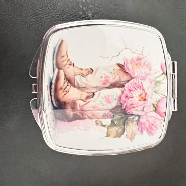 Mirrored Compacts - Square
