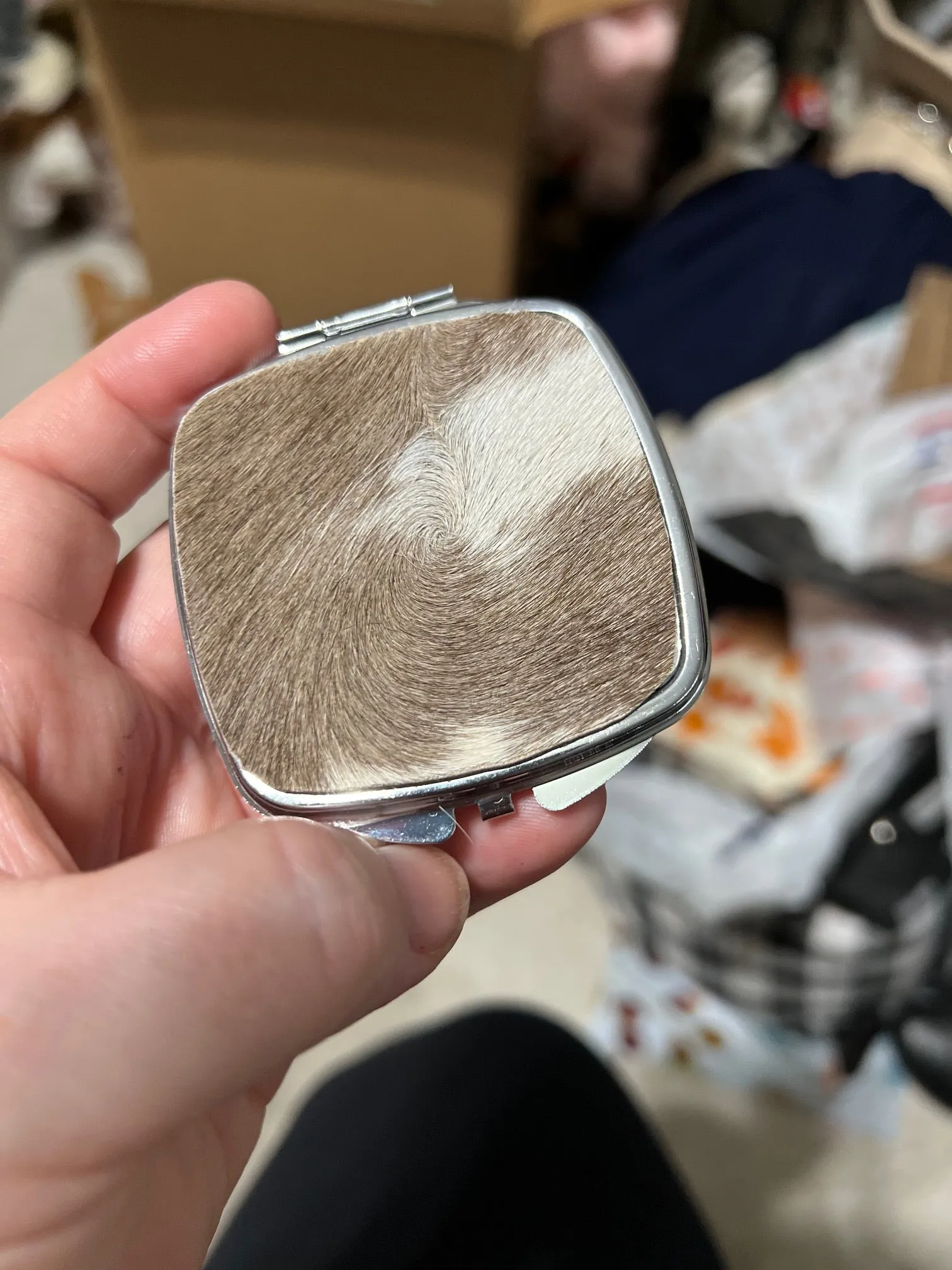 Mirrored Compacts - Square