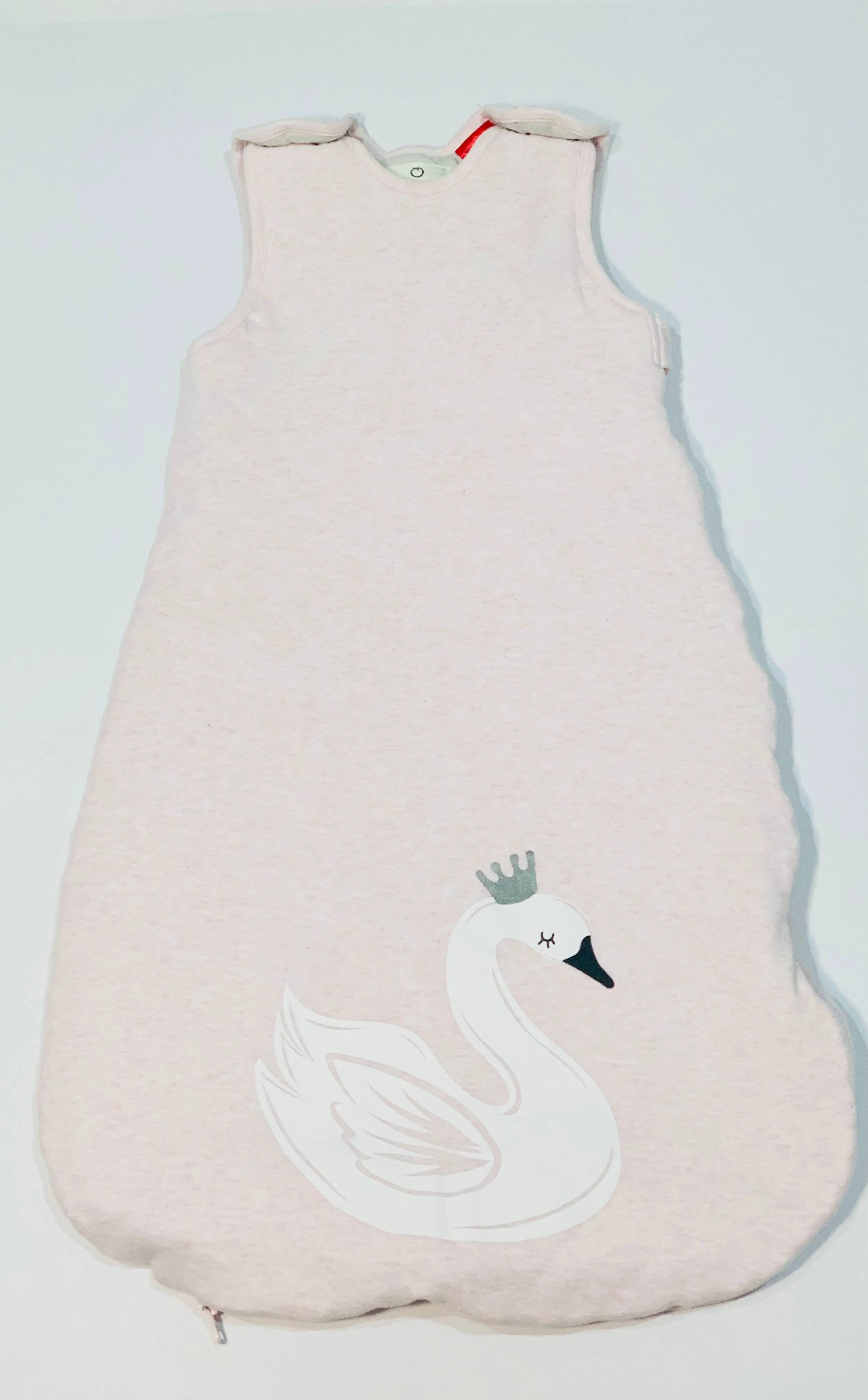 Pink swan 2.5 tog sleeping bag - Size 3-12 months