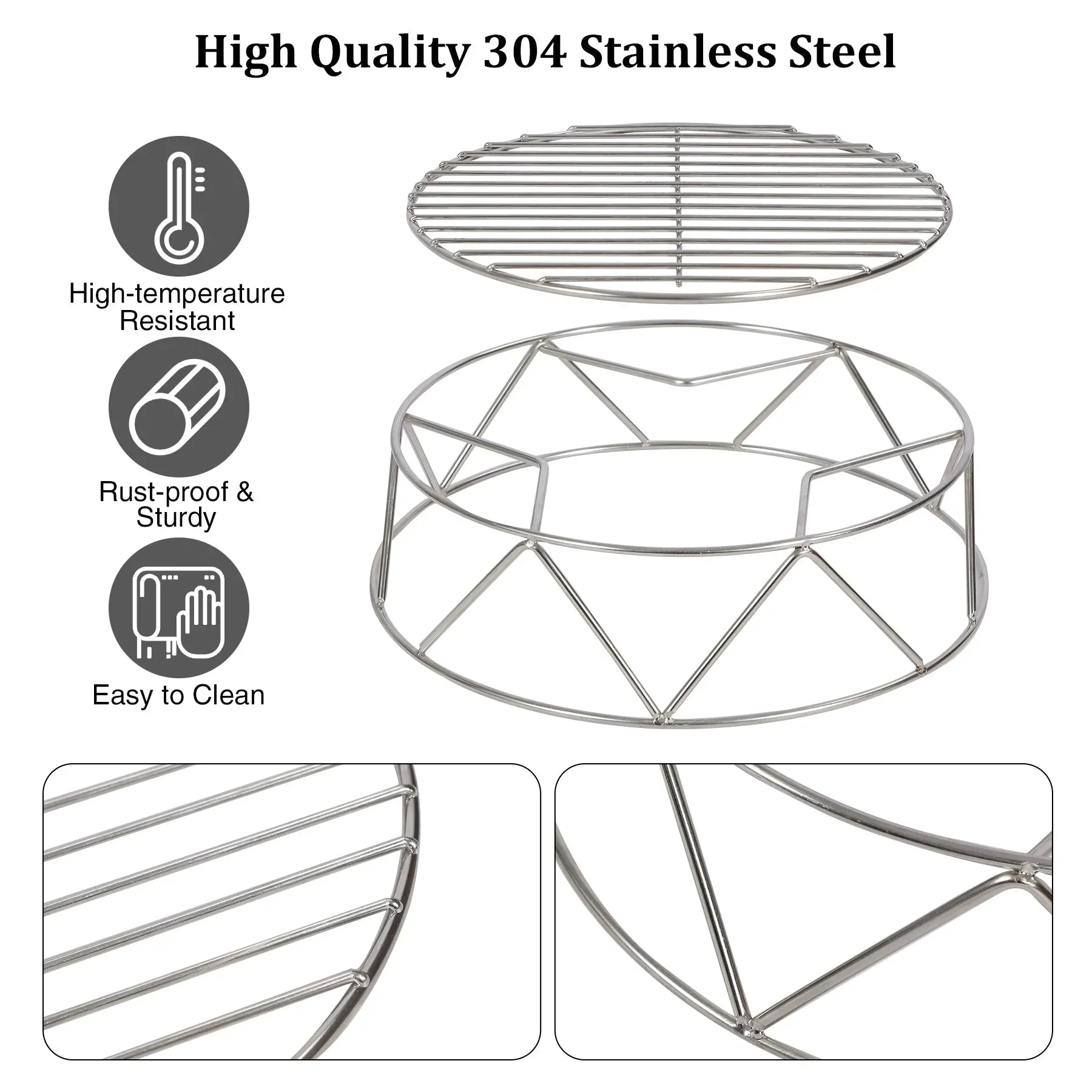 REDCAMP Fire Pit Accessory Kit for Stove