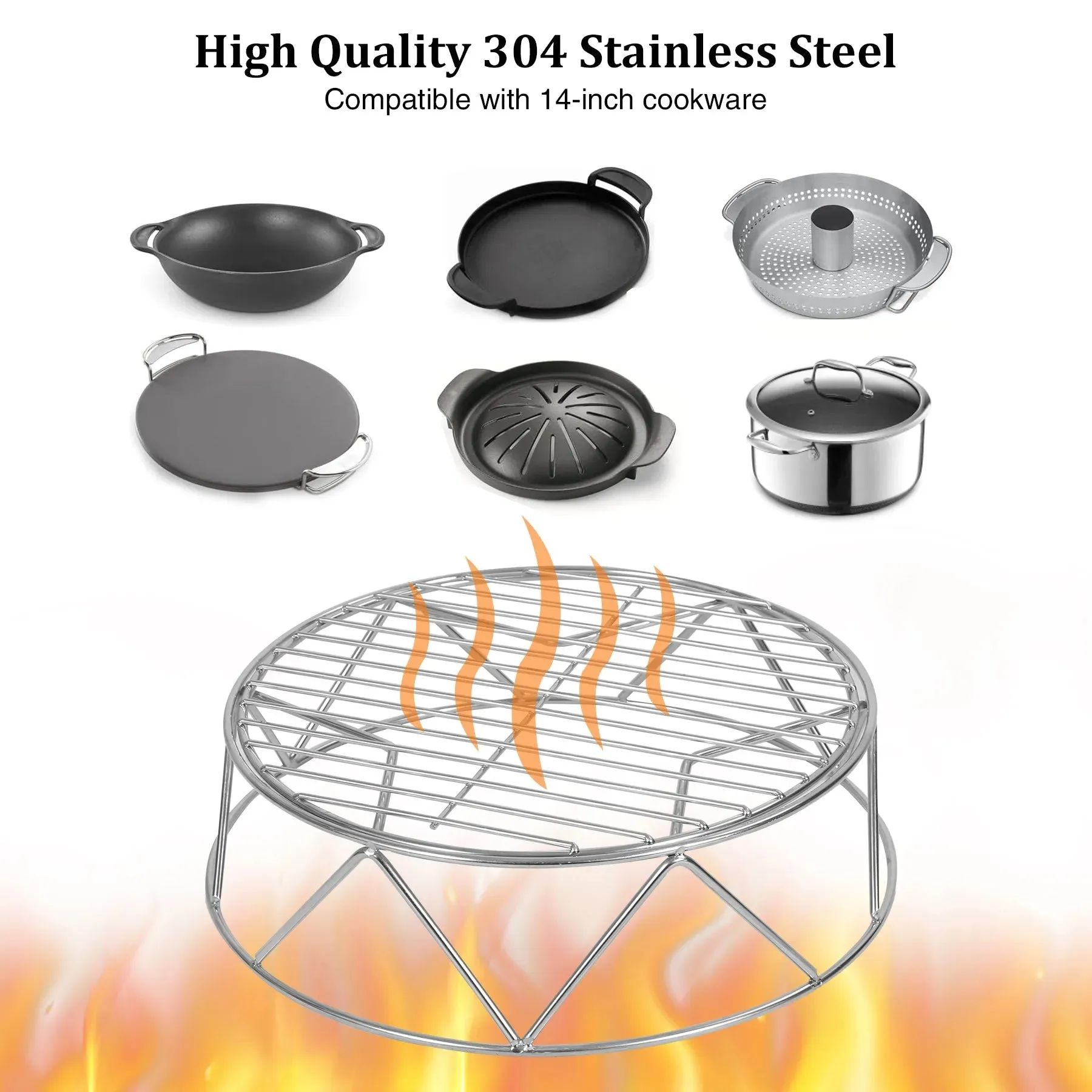 REDCAMP Fire Pit Accessory Kit for Stove