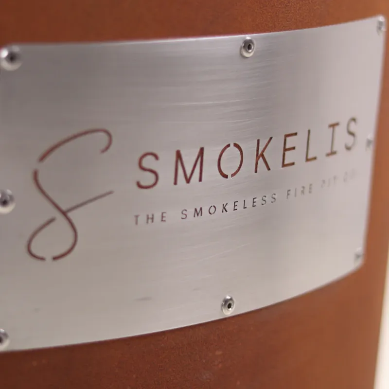 Smokelis Kindle - Corten Stainless Smokeless Fire Pit