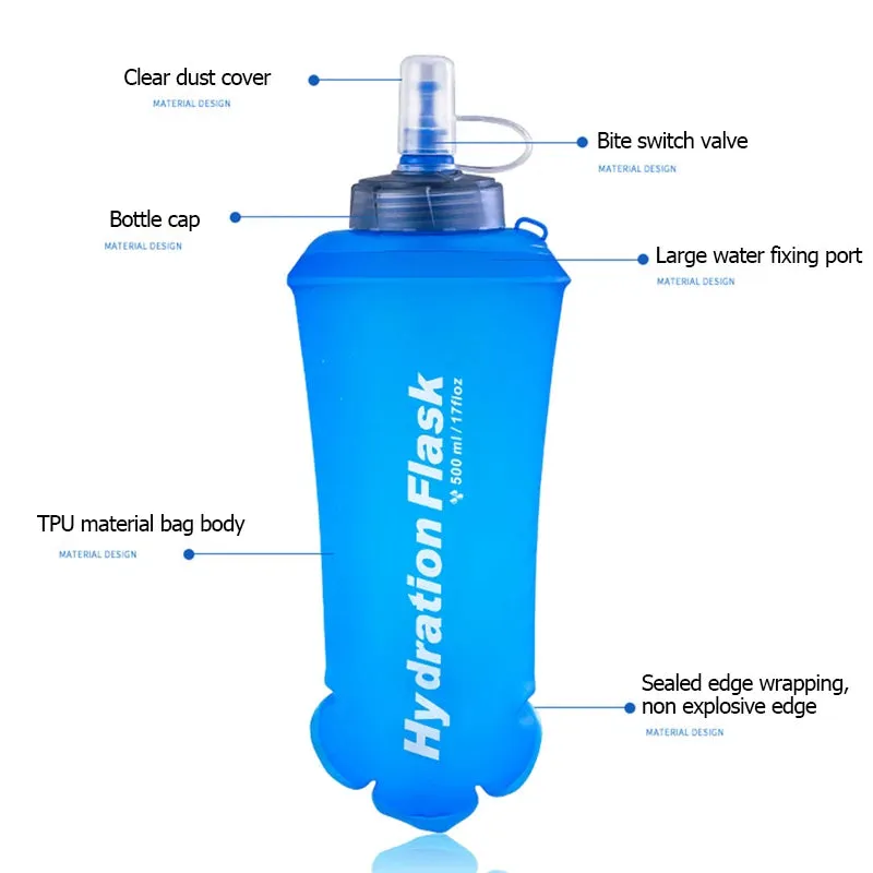 Ultralight Collapsible Hydration Flask