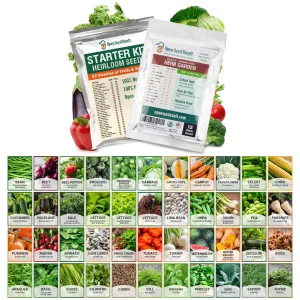 Variety Pack Bundle (44 Varieties) Herb Garden Seeds - Gardening Seed