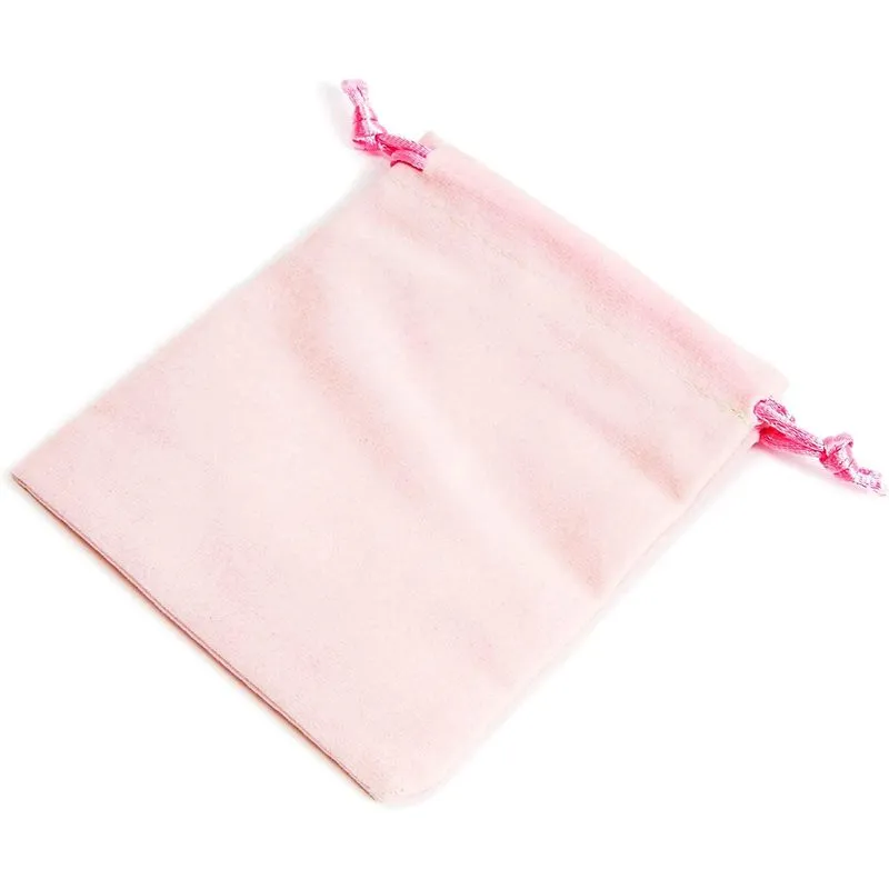 Will You be My Bridesmaid?, Wedding Party Proposal Drawstring Gift Bags (4 x 4.75 in, Pink, 12 Pack)
